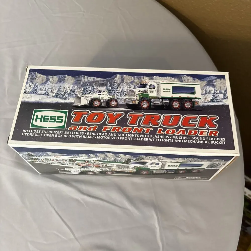 Hess 2008 Toy Truck and Front Loader Collectable New In Original Box